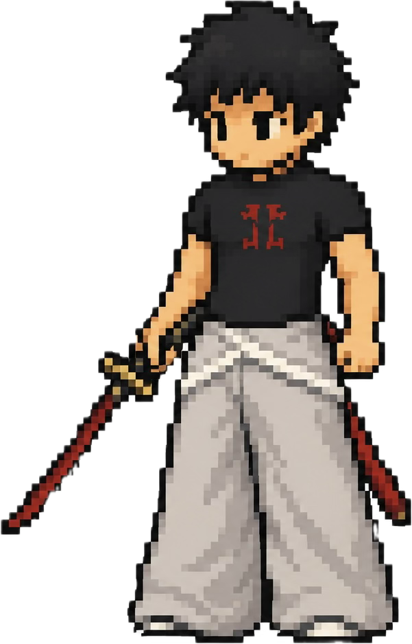 Project 1111 pixel character